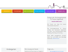 Tablet Screenshot of ingolstadt-sankt-paulus.de